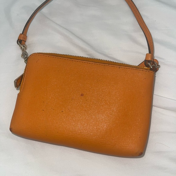 Coach wristlet orange color - Picture 3 of 6